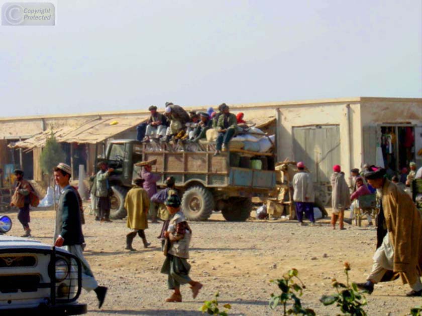 Truck Loaded with People